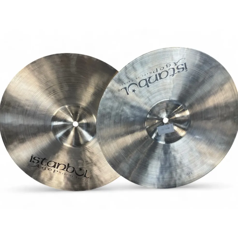 Used Istanbul Agop XIST HIGH HATS PAIR BRONZE Cymbal