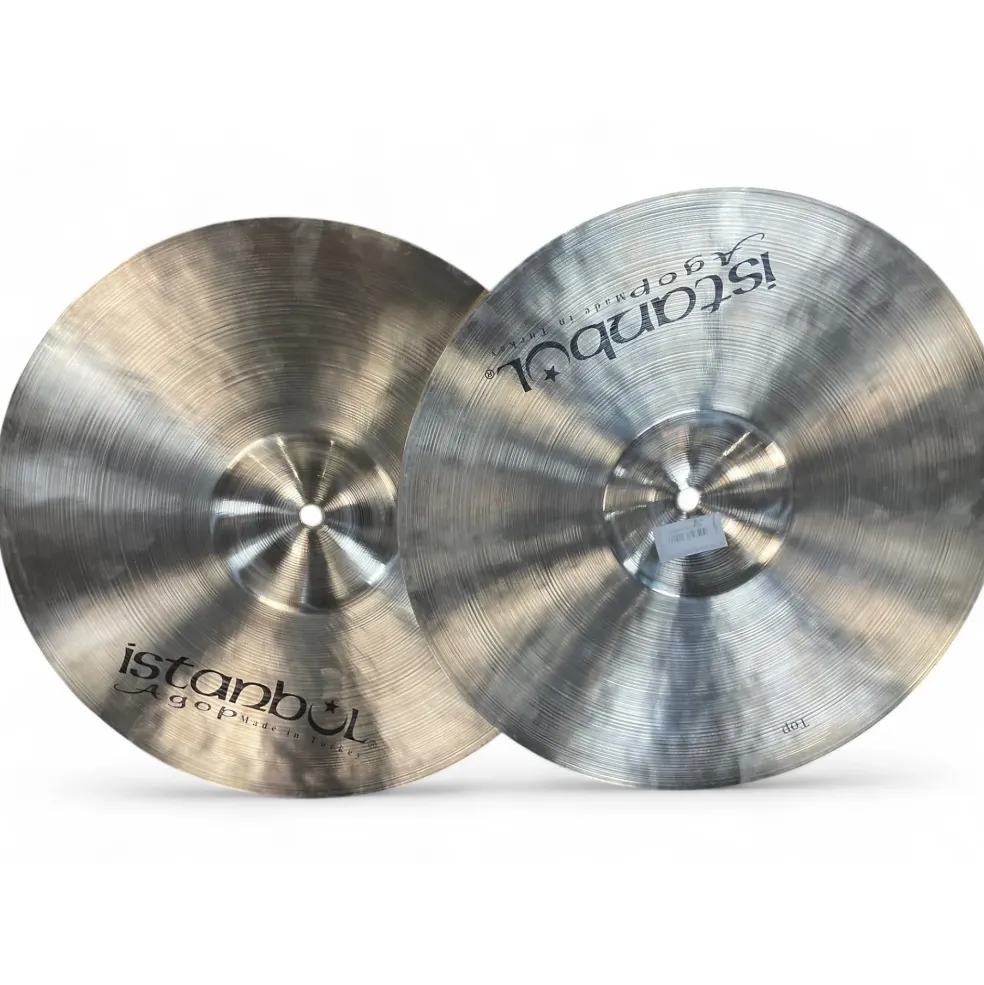 Used Istanbul Agop XIST HIGH HATS PAIR BRONZE Cymbal