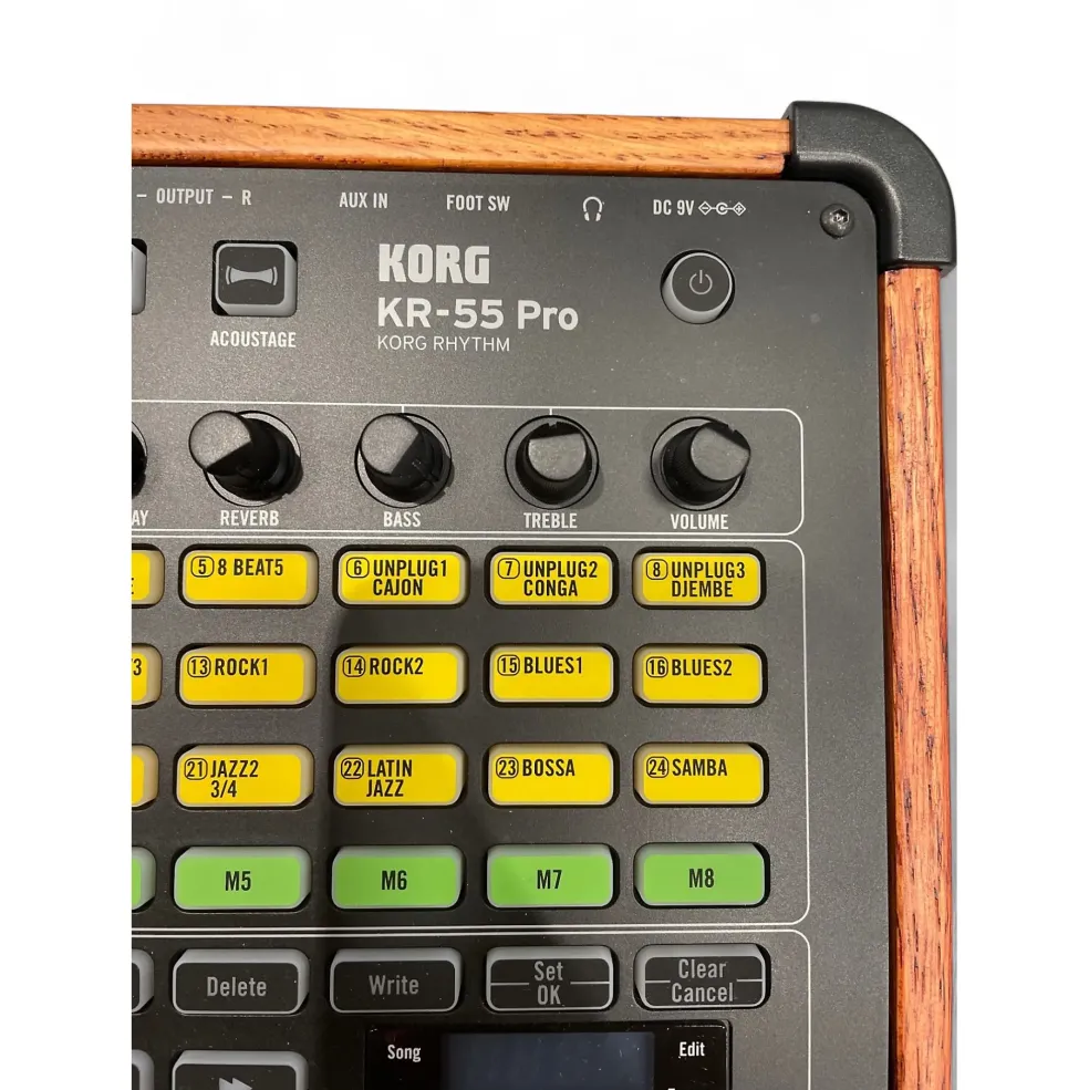 Used KORG KR55 Drum Machine
