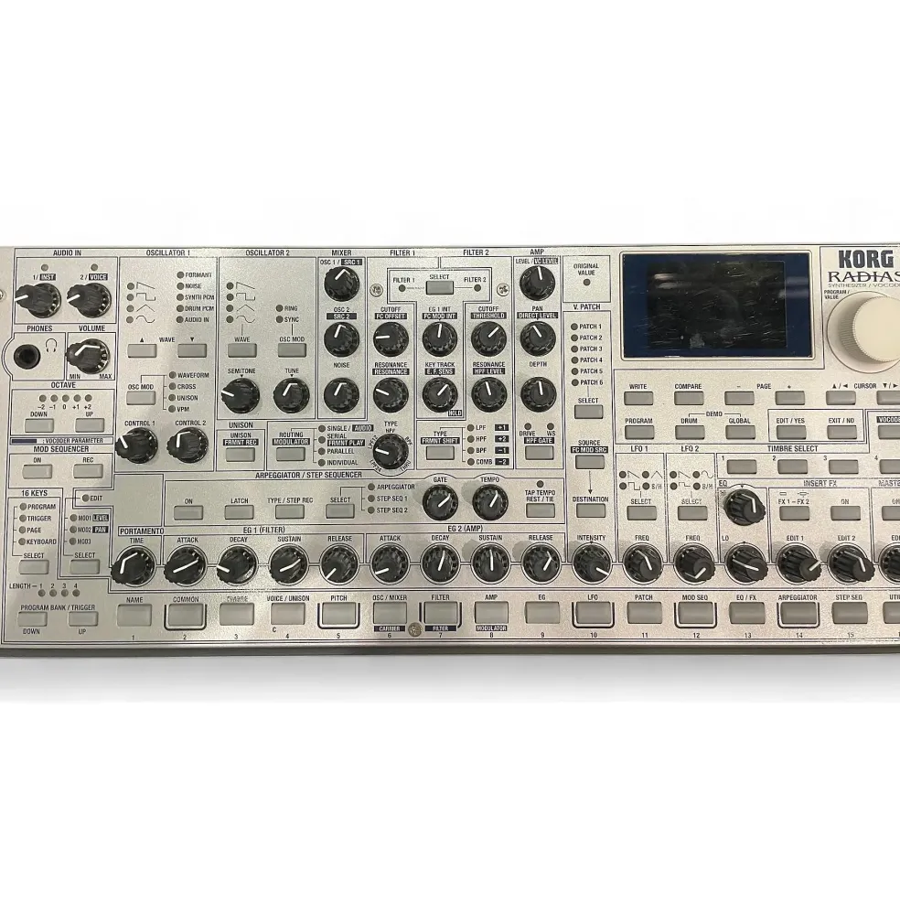Used KORG Radias Synthesizer
