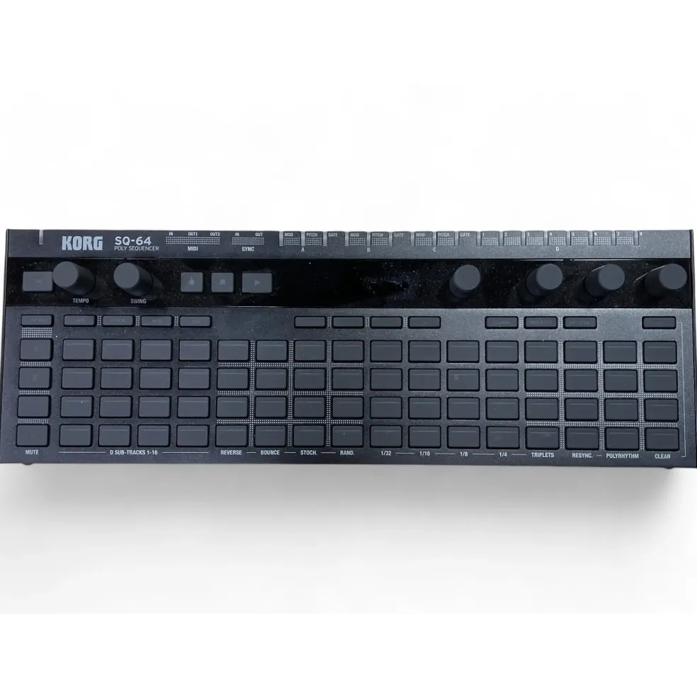 Used Korg SQ-64 Synthesizer