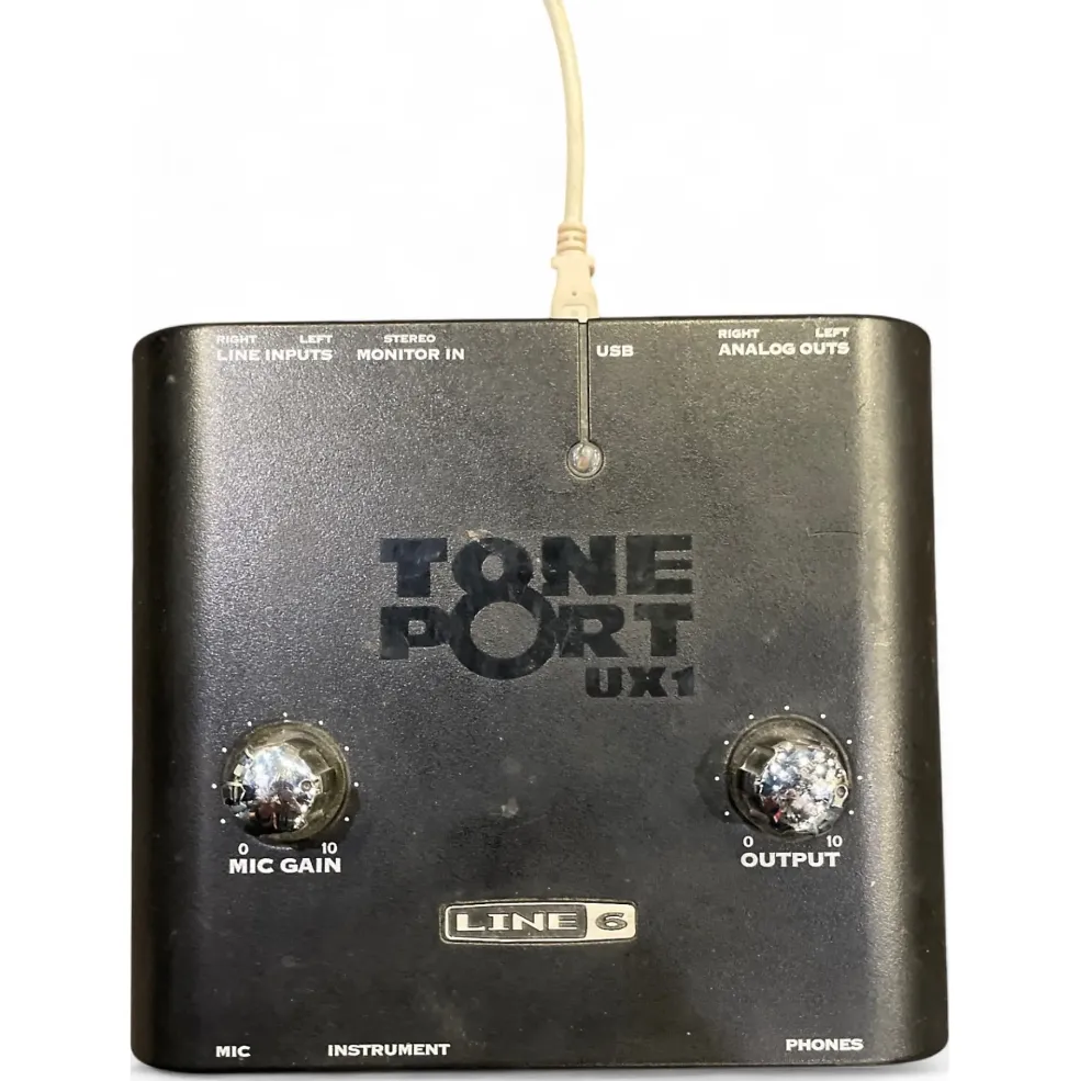 Used Line 6 toneport ux1 Audio Interface