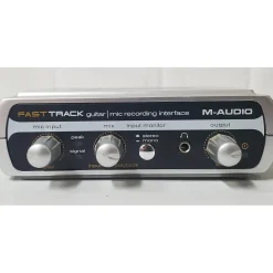Used M-Audio Fast Track Audio Interface