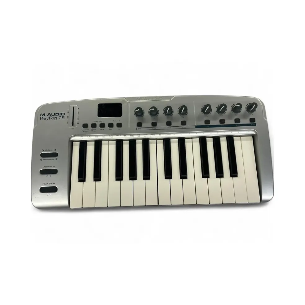 Used M-Audio KeyRig 25 MIDI Controller