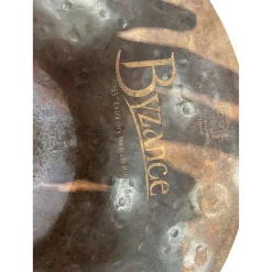 Used MEINL 13in BYZANCE EXTRA DRY MEDIUM HATS Cymbal