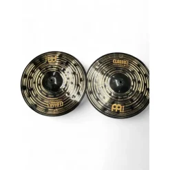 Used MEINL 14in Classic Custom Dark Hi Hat Pair Cymbal
