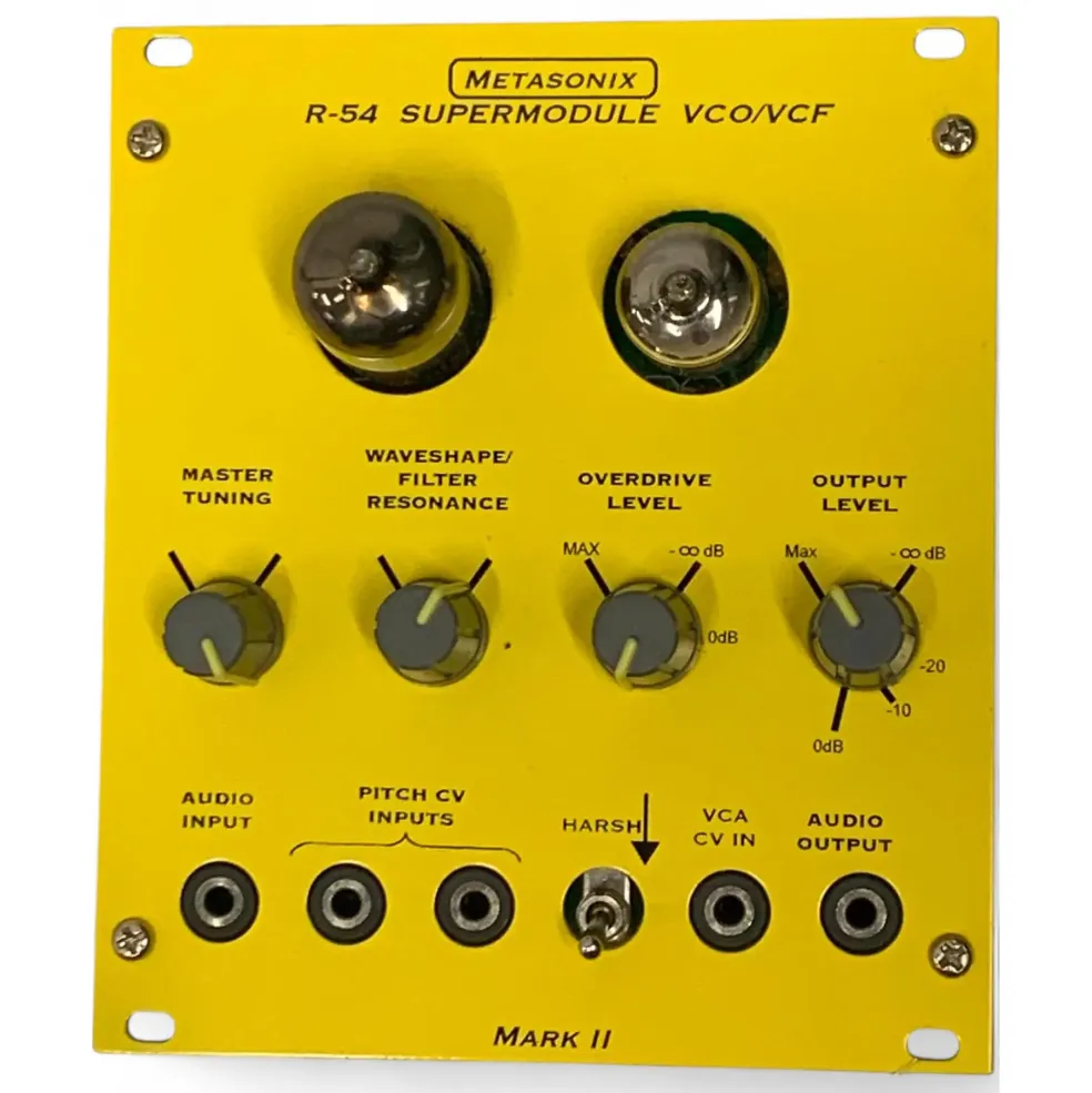 Used Metasonix R-54 Supermodule VCO/VCF Synthesizer