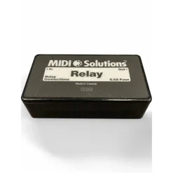 Used MIDI Solutions relay MIDI Interface
