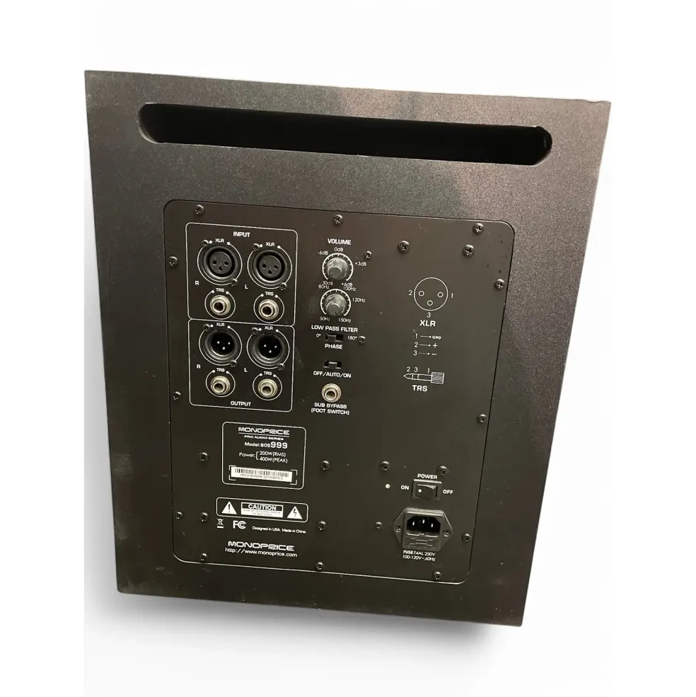 Used Monoprice 605999 Subwoofer