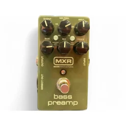 Used MXR BASS PREAMP Bass Effect Pedal