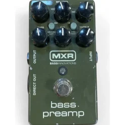 Used MXR M81 BASS PREAMP Bass Effect Pedal