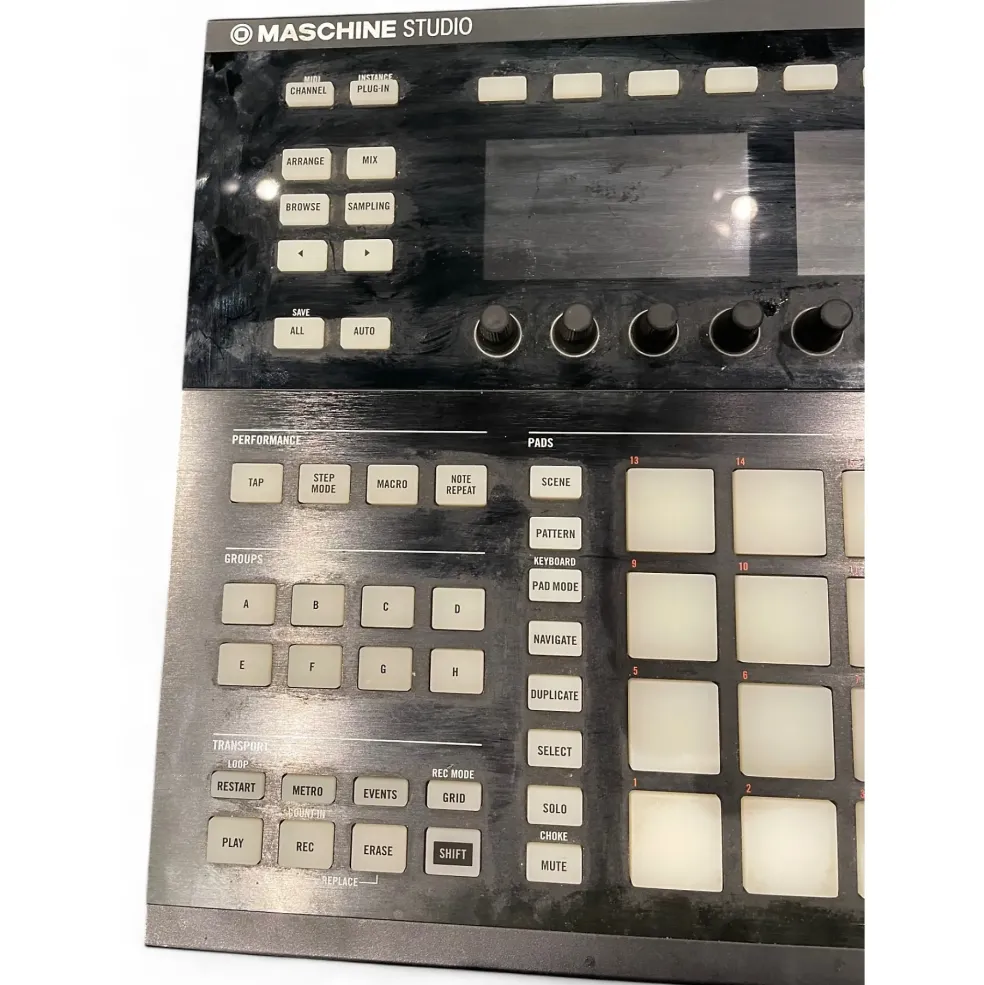 Used Native Instruments Maschine Studio MIDI Controller