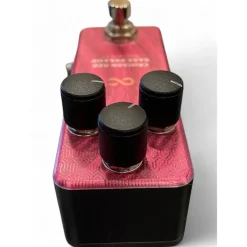 Used One Control crimson red bass preamp Bass Effect Pedal
