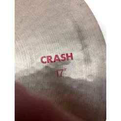 Used Paiste 17in 2002 Crash Cymbal
