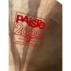 Used Paiste 22in 2002 Crash Cymbal