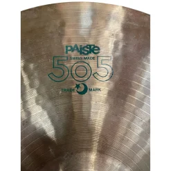 Used Paiste 18in 505 HEAVY CRASH Cymbal