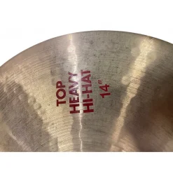 Used Paiste 14in 2002 heavy hi hat pair Cymbal