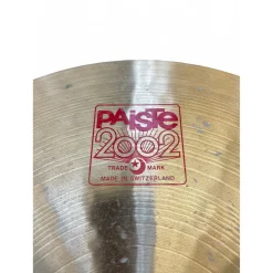 Used Paiste 14in 2002 MEDIUM HI HAT BOTTOM Cymbal