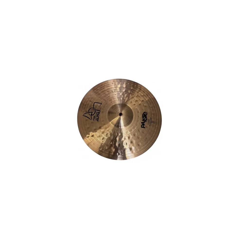 Used Paiste 14in Alpha Power Hi Hat Pair Cymbal