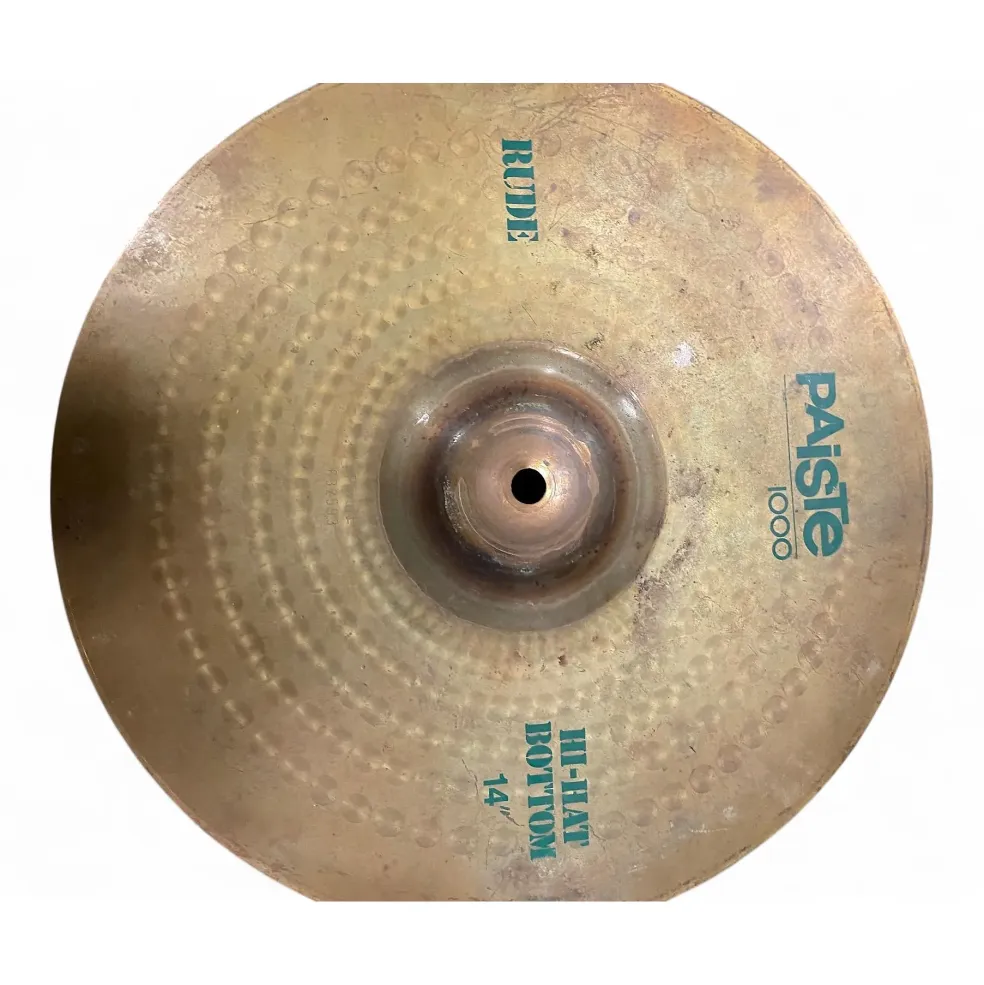 Used Paiste 14in Rude Hi Hat Bottom Cymbal