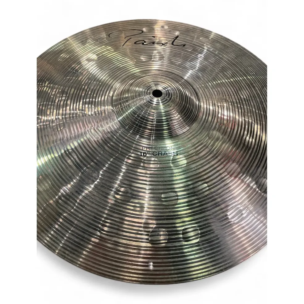 Used Paiste 16in Signature Precision Crash Cymbal