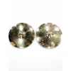 Used Paiste 14in Signature Reflector Hi Hat Pair Cymbal