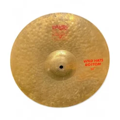 Used Paiste 14in Wild Hi Hat Bottom Cymbal