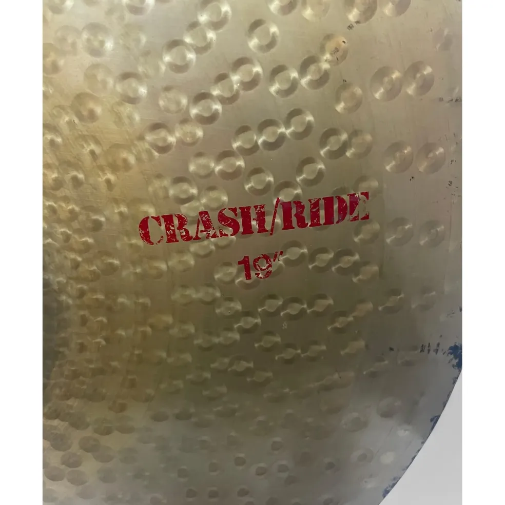 Used Paiste Rude 3000 19' Crash/ride Cymbal