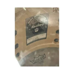 Used Pearl 3 piece Music City Custom Masters Maple Reserve Platinum Smoke Marine Drum Kit