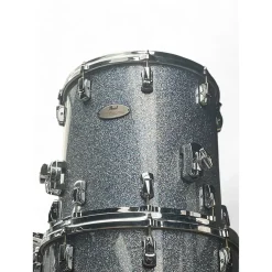 Used Pearl 5 Piece Reference Series Silver Sparkle Drum Kit