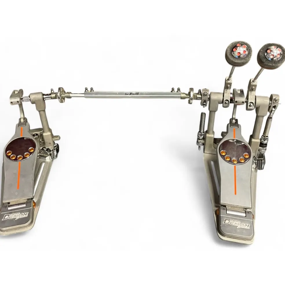 Used Pearl Eliminator demon drive Double Bass Drum Pedal
