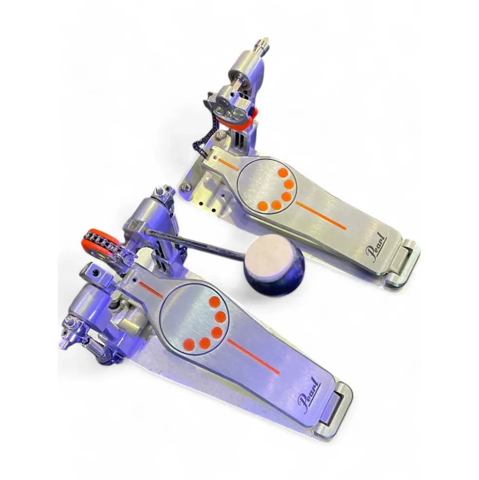 Used Pearl P932 Chain Drive Double Pedal Double Bass Drum Pedal