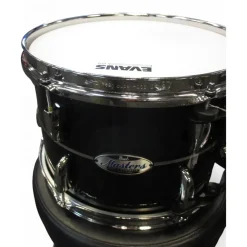 Used Pearl 12X8 Masters MCT Drum Quicksilver Black