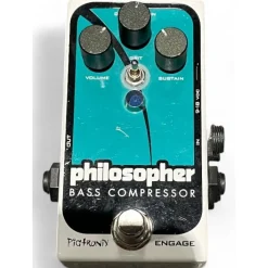 Used Pigtronix Philosopher Bass Compressor Bass Effect Pedal