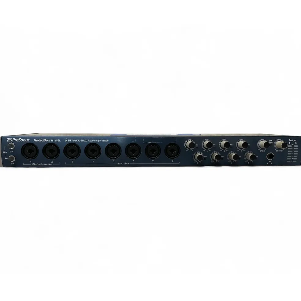 Used PreSonus AUDIOBOX 1818VSL Audio Interface