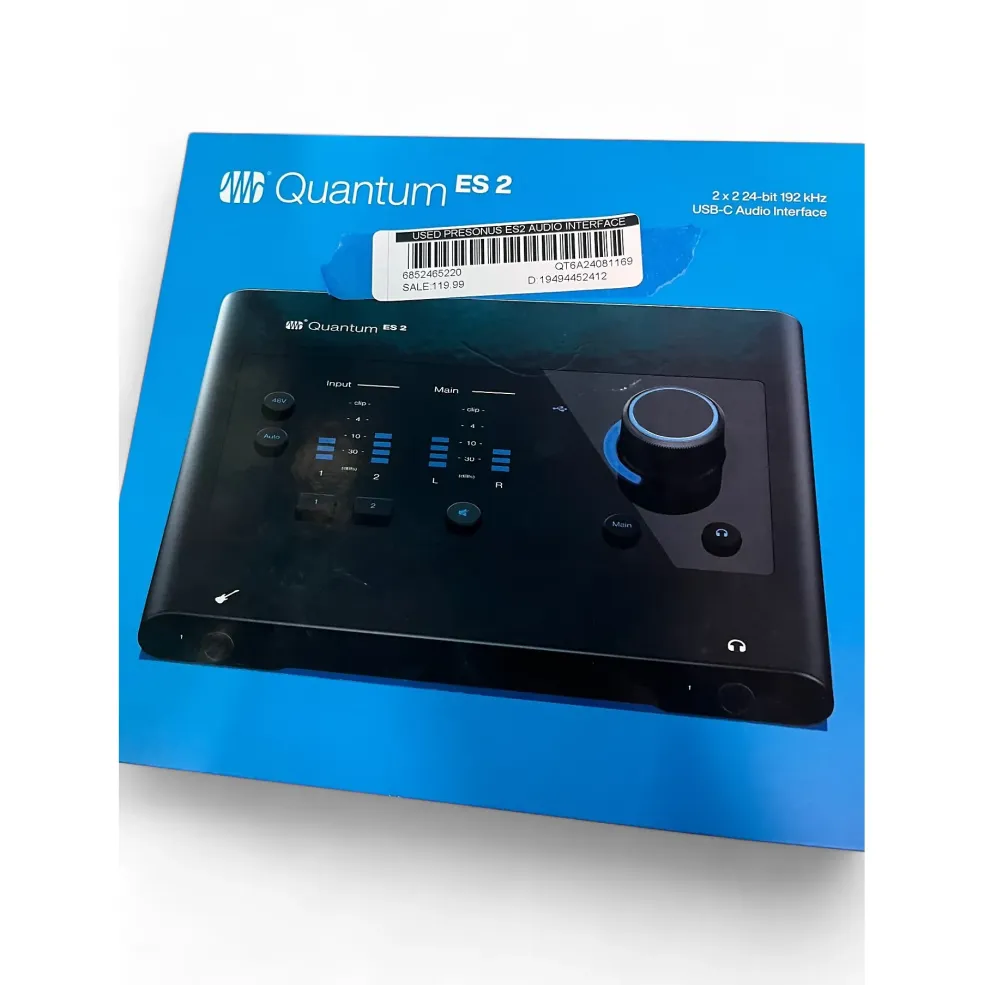 Used PreSonus ES2 Audio Interface