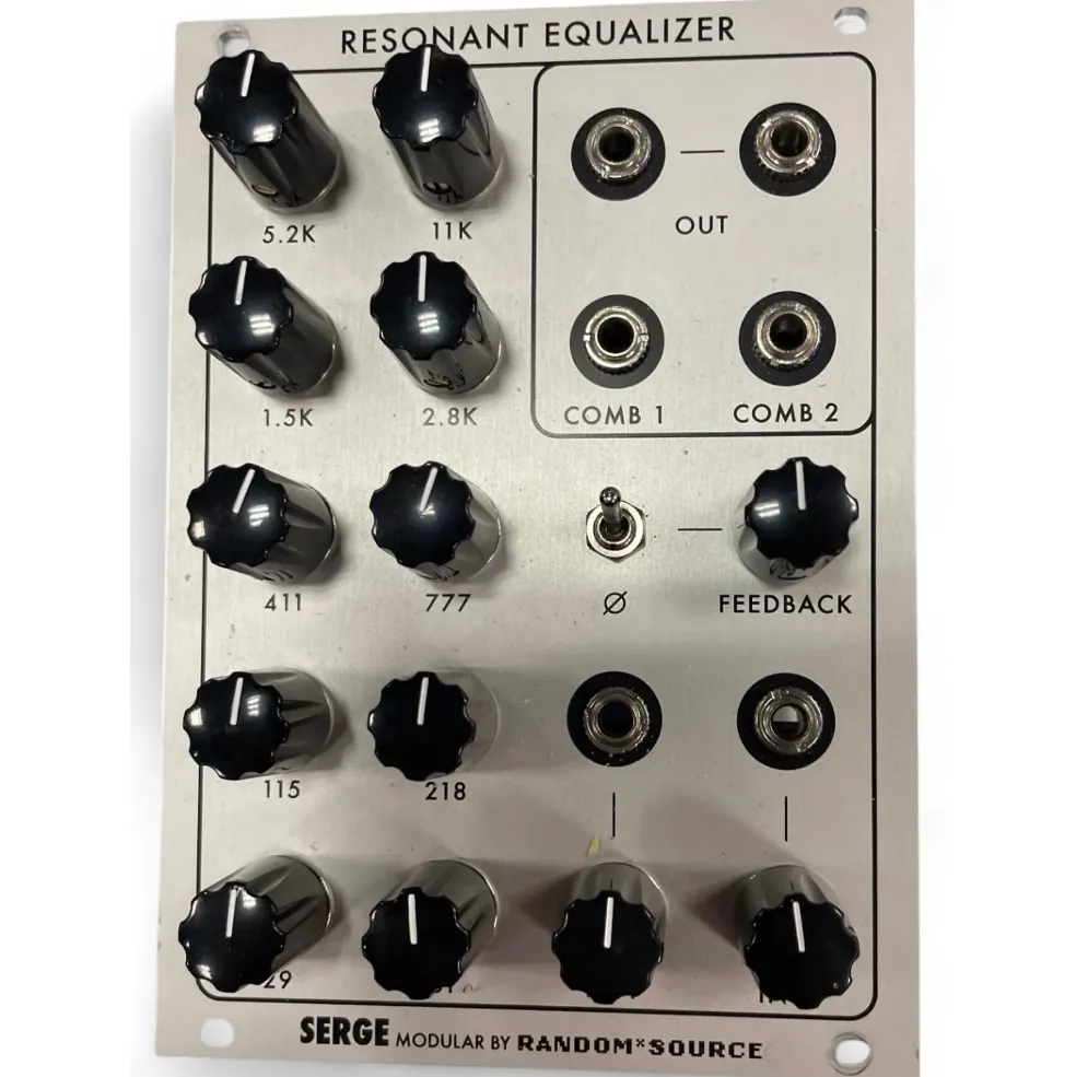 Used Random Source Verge Resonant Equalizer Synthesizer