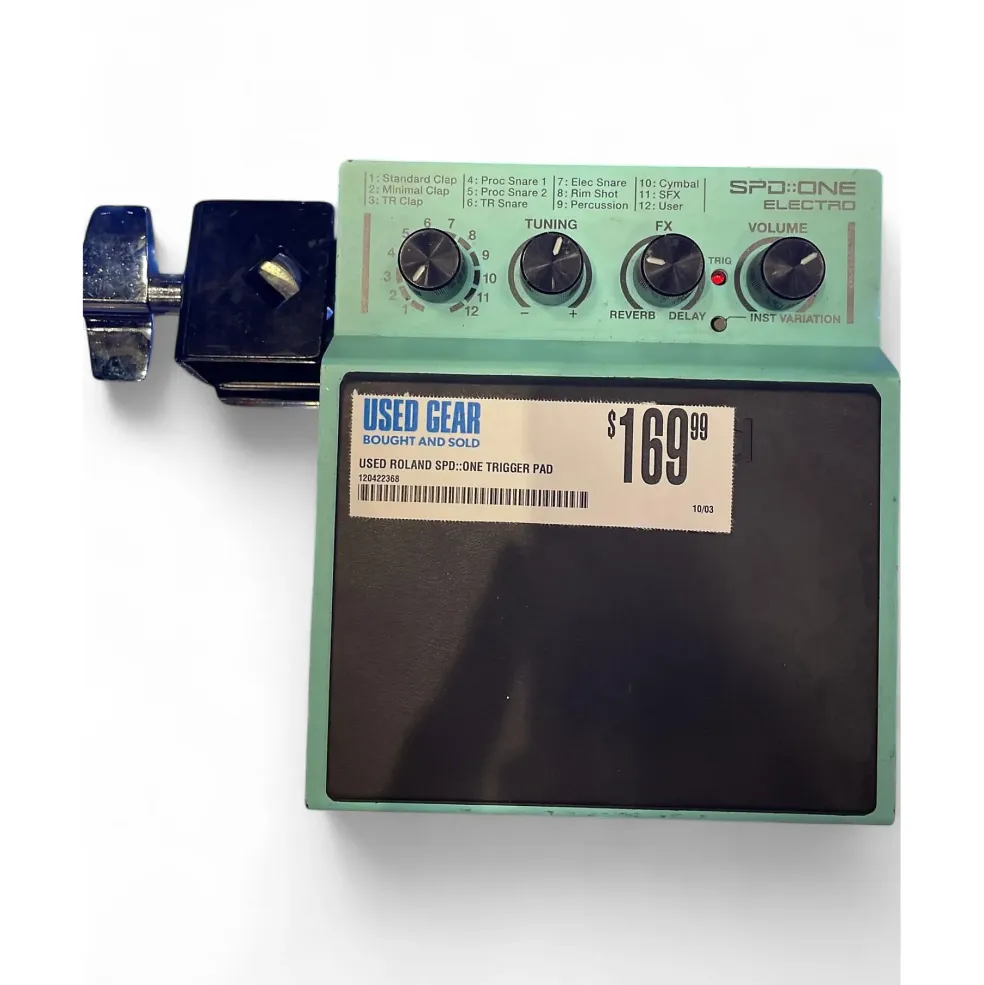 Used Roland Spd::one Trigger Pad