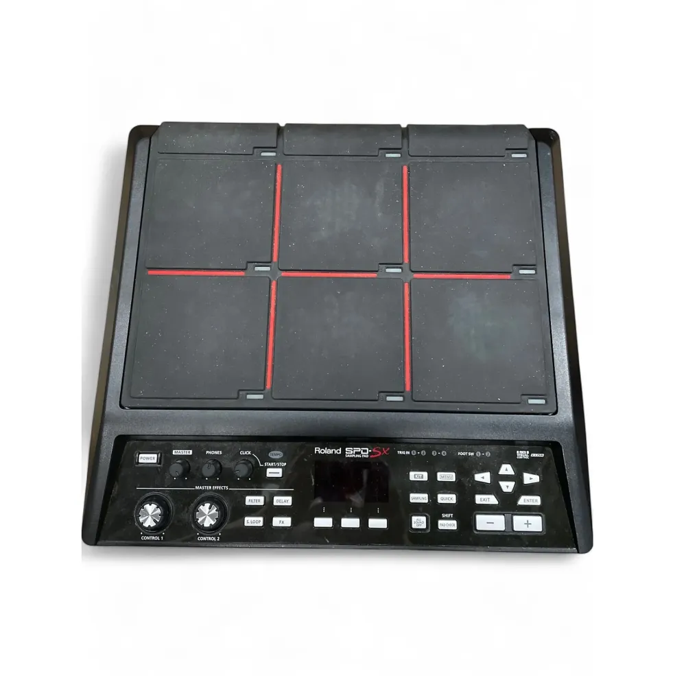 Used Roland SPDSX Sampling Drum MIDI Controller
