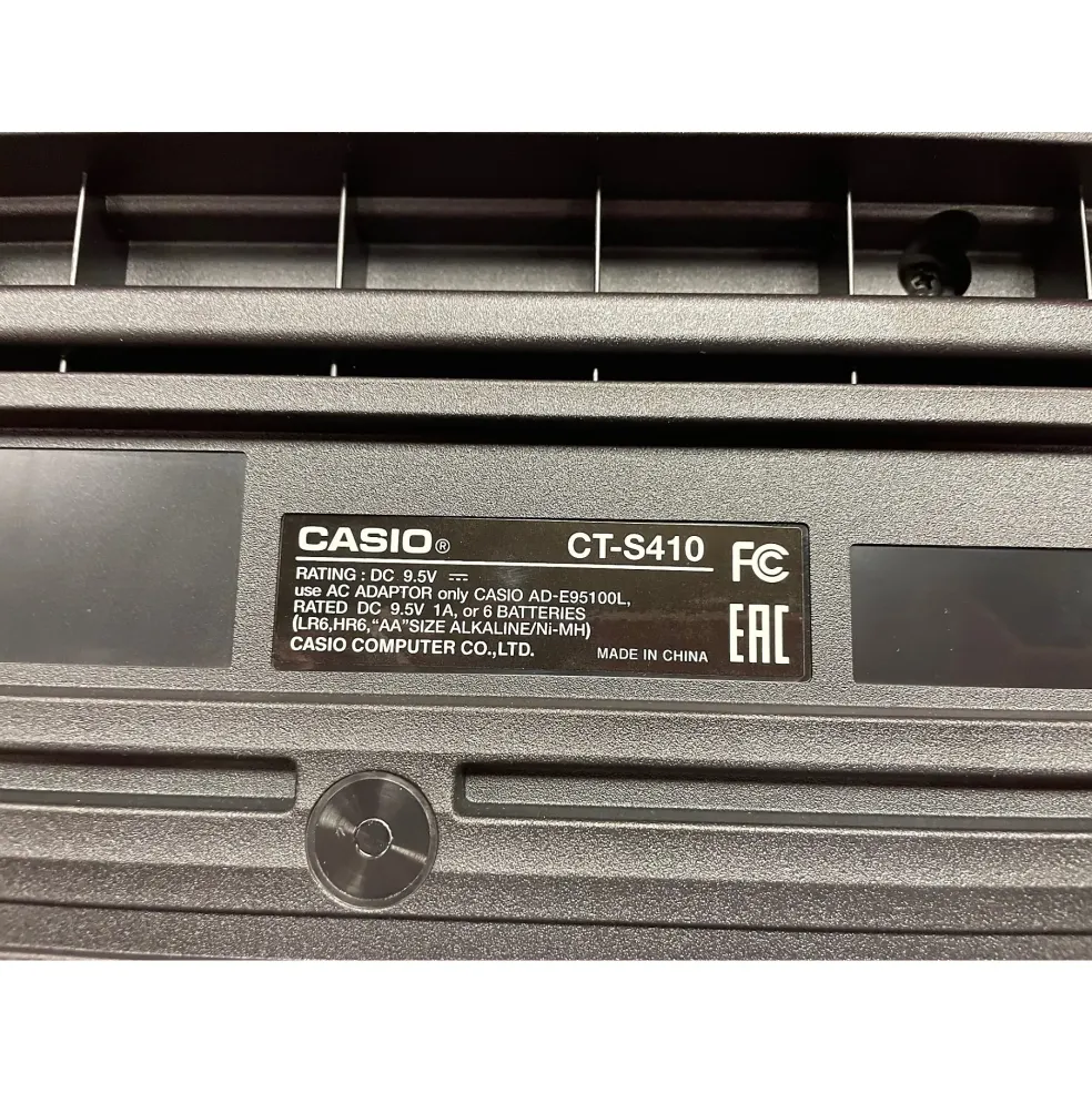 Used 2020s Casio CT-S410 Portable Keyboard