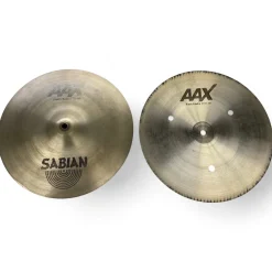 Used 2020s SABIAN 13in AAX Fast Hi Hat Pair Cymbal