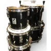 Used 1980s SONOR 5 piece Phonic Gloss Black Drum Kit