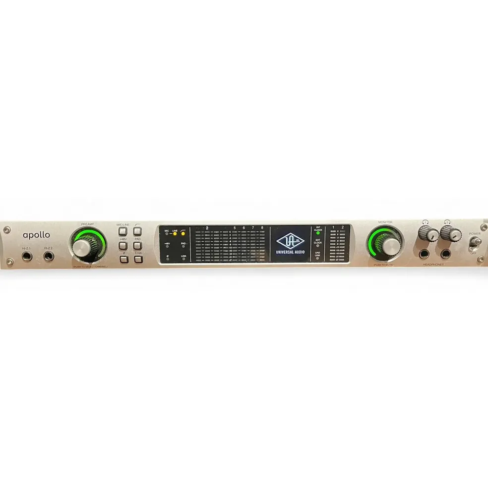 Used 2010s Universal Audio Apollo 8 With Quad Processing Audio Interface