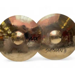 Used SABIAN AAX BRILLIANT MED PAIR Cymbal