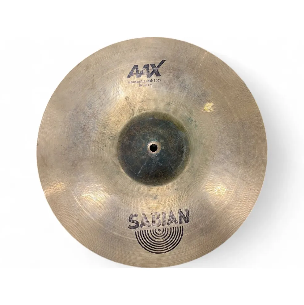Used SABIAN AAX Concept Crash Cymbal