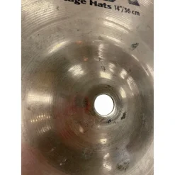 Used SABIAN 14in AAX Stage Hi Hat Pair Cymbal
