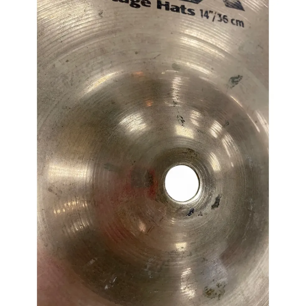 Used SABIAN 14in AAX Stage Hi Hat Pair Cymbal