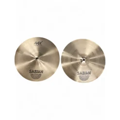 Used SABIAN 14in AAX STUDIO HI HATS Cymbal