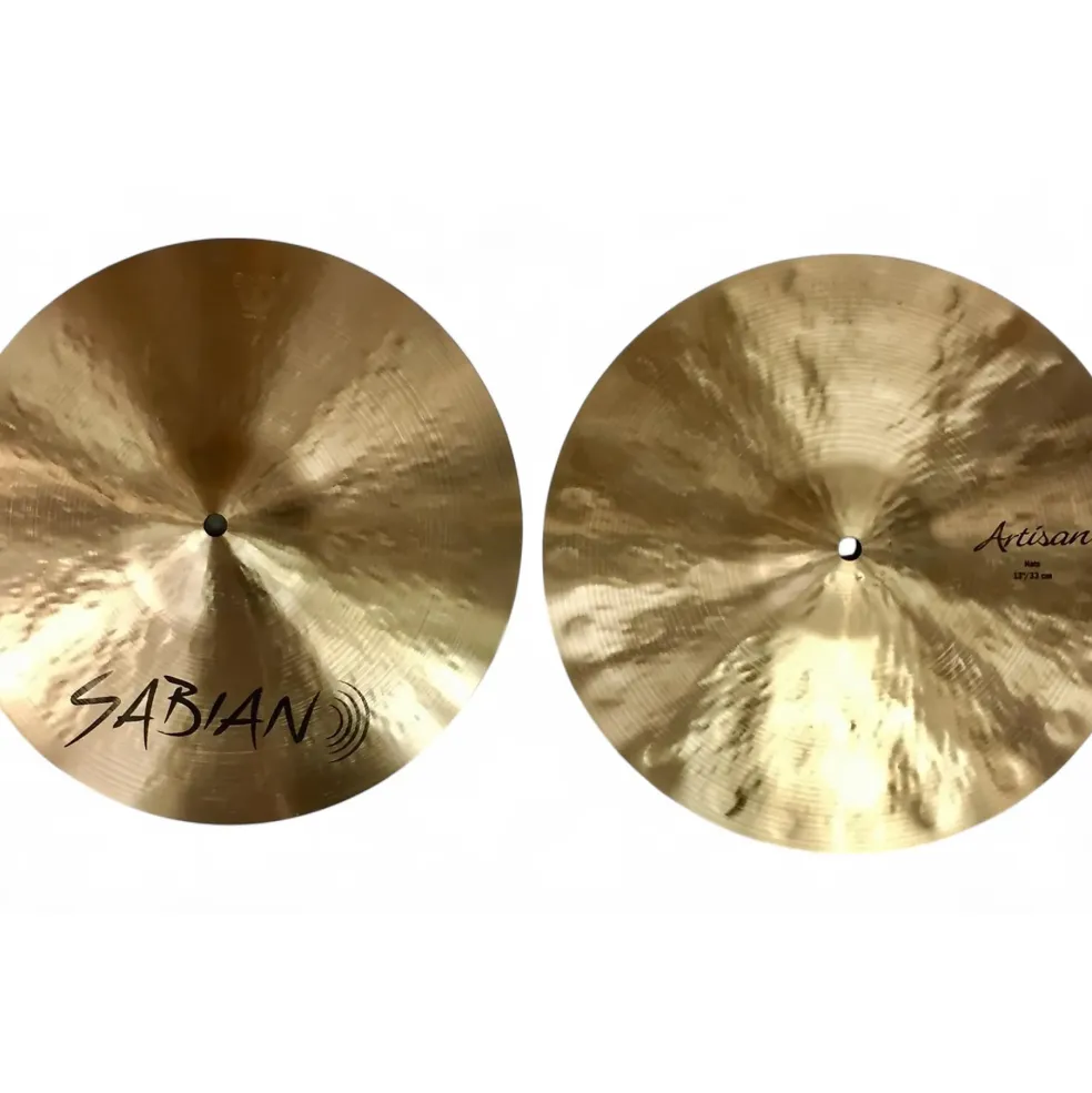 Used SABIAN 13in Artisan Hi Hat Pair Cymbal
