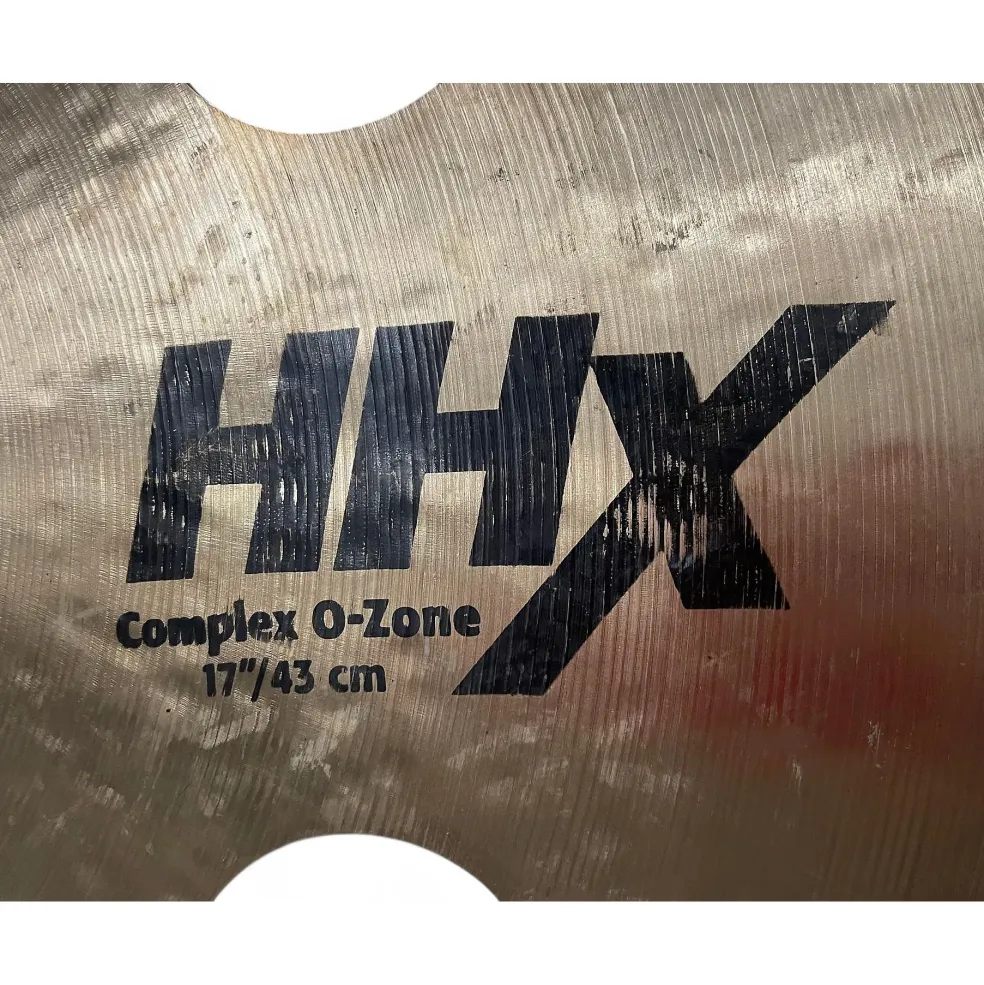 Used SABIAN 17in HHX COMPLEX O ZONE Cymbal